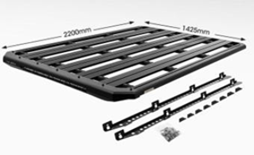 San Hima Roof Rack Platform For Nissan Patrol GU Y62 Aluminium Alloy Luggage Carrier