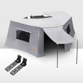 San Hima 270° Awning With Side Wall Car Privacy Screens + "L" Bracket