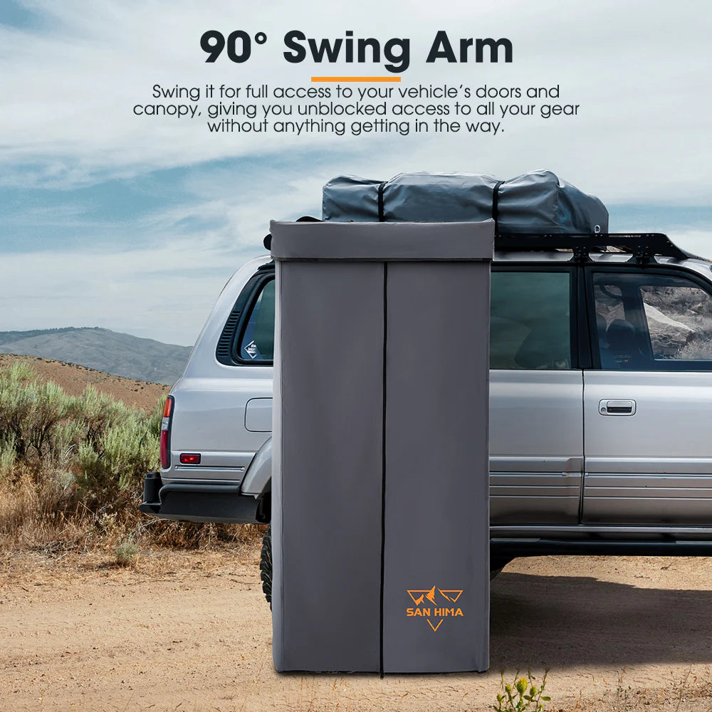 San Hima Shower Awning Instant Ensuite Tent Fold-Out Camping & Shower Tent Base